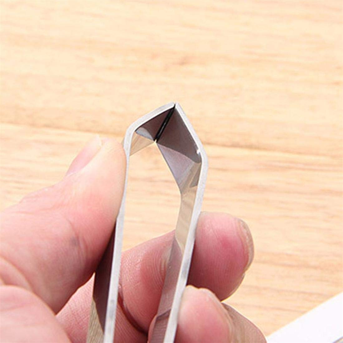 Rudra Exports Stainless Steel Fish Bone Remover, Pincer Puller Tweezer Tongs Pick-Up Tool, Feather Removal Tools : 2 Pcs Set (1)