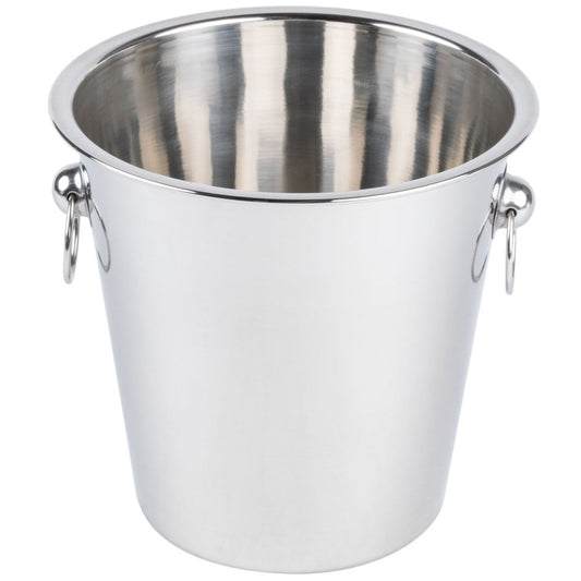 Rudra exports Stainless Steel Champagne Bucket, Wine, Ice Bucket, 3850 ml, Silver