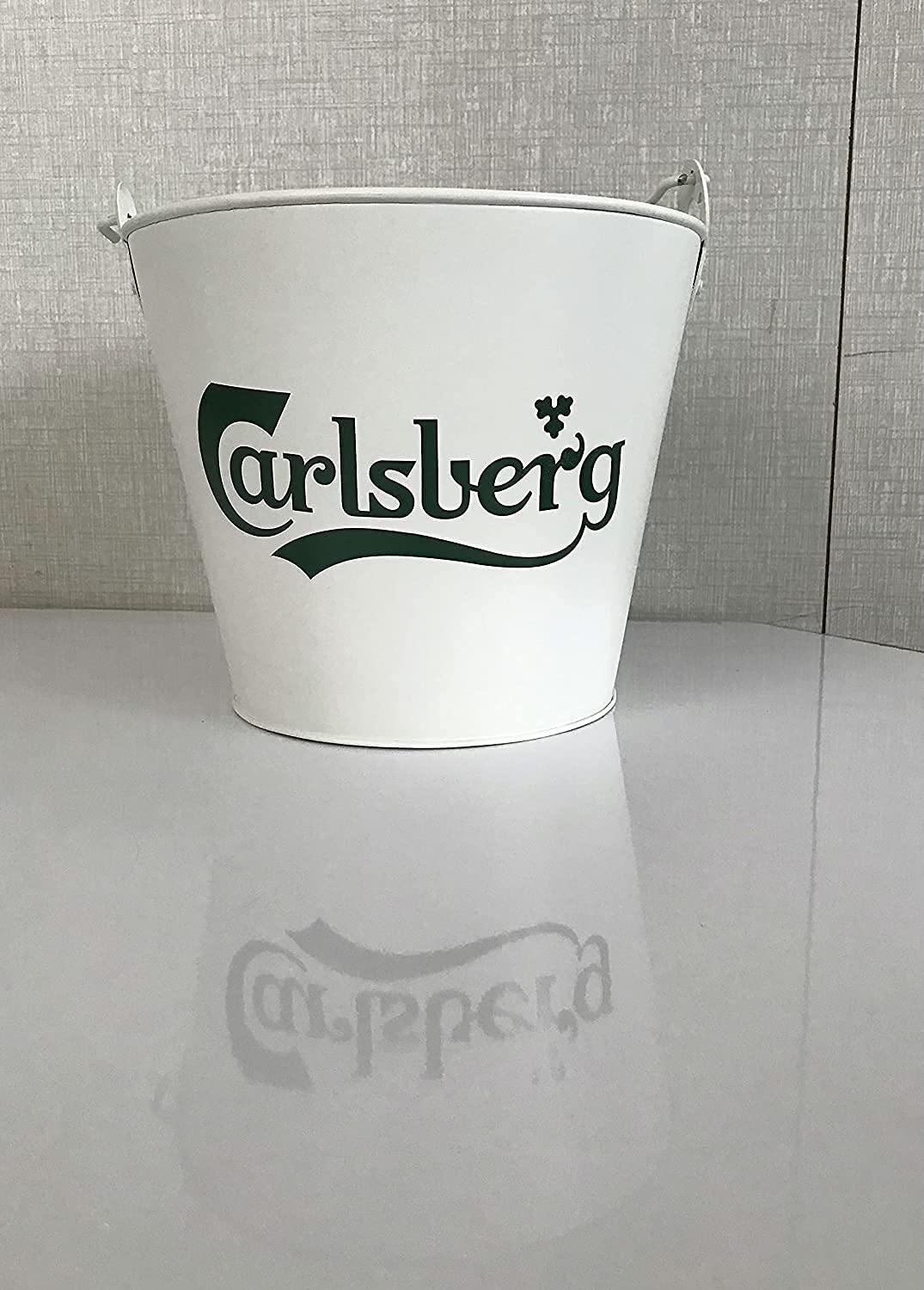 Rudra Exports Beer Bucket, Beer Bucket with Built-in Bottle Opener Handle, Party Bucket, Ice Bucket, Wine Bucket, Beer Bucket for Party: 1 Pc.