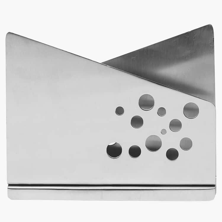 Rudra Exports Stainless Steel Napkin Holder - 13.5x2.5cm