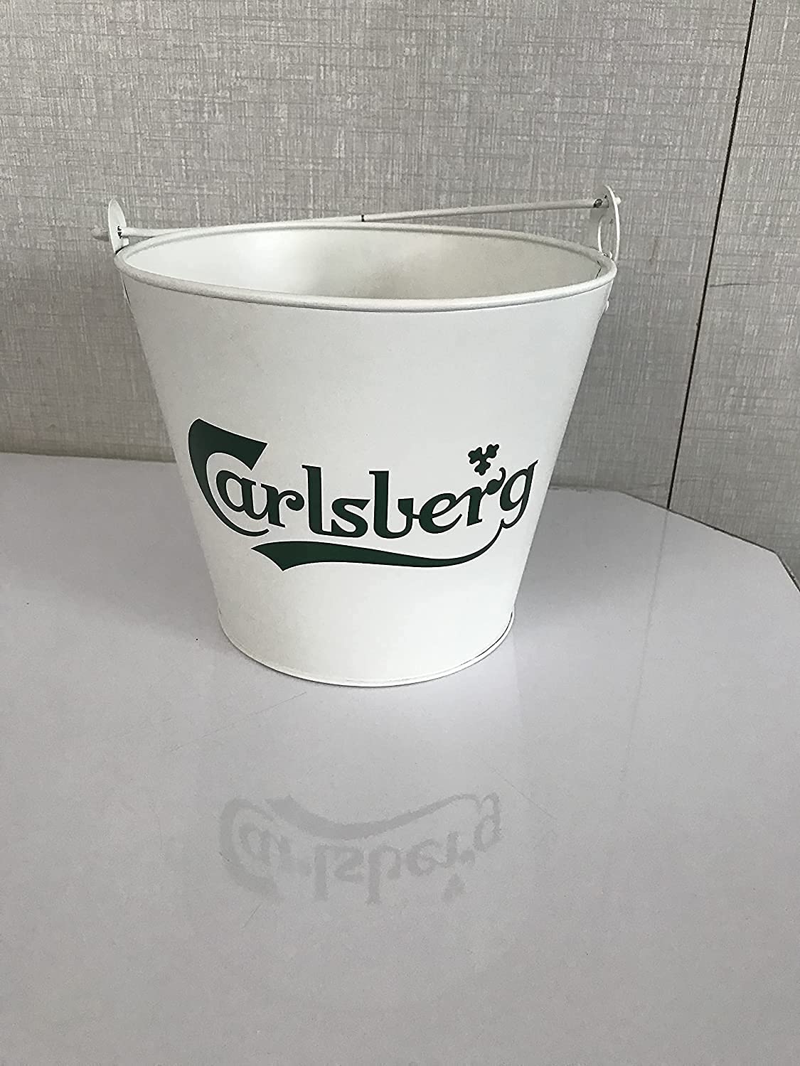 Rudra Exports Beer Bucket, Beer Bucket with Built-in Bottle Opener Handle, Party Bucket, Ice Bucket, Wine Bucket, Beer Bucket for Party: 1 Pc.