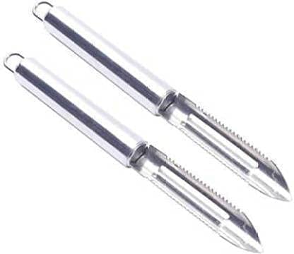 Rudra Exports Stainless Steel Peeler Vegetable Peeler Ultra Sharp Stainless Steel Peeler Eight Pieace