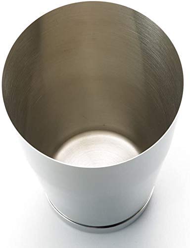 Rudra Exports Bar Shaker, Cocktail Tin, Small Shaker 18 Oz (520 ml), 304 Grade Stainless Steel Cocktail Shaker: 01 Pc.