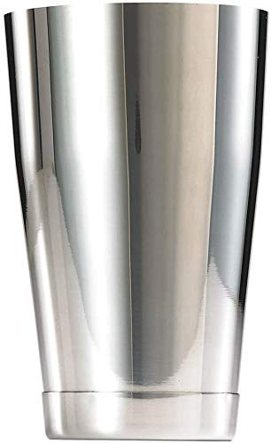 Rudra Exports Bar Shaker, Cocktail Tin, Small Shaker 18 Oz (520 ml), 304 Grade Stainless Steel Cocktail Shaker: 01 Pc.