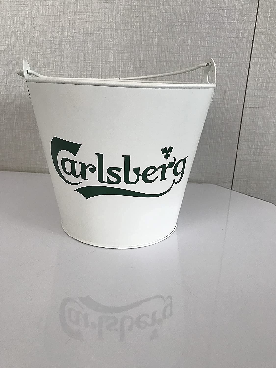 Rudra Exports Beer Bucket, Beer Bucket with Built-in Bottle Opener Handle, Party Bucket, Ice Bucket, Wine Bucket, Beer Bucket for Party: 1 Pc.