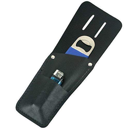 Rudra Exports Bartender Leather Holster, Waiter Holster, Bottle Opener Holster with Belt Fitting cuts: 1 Pc. by Rudra Exports