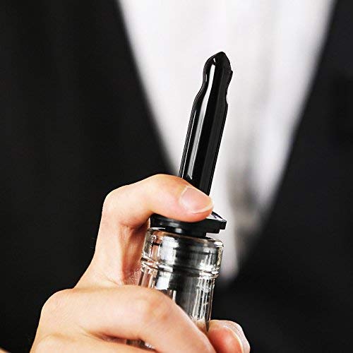 Rudra Exports Metal Bottle Pourers Pouring Spouts for Liquor Wine  (3 Pack) with Free Dust Covers