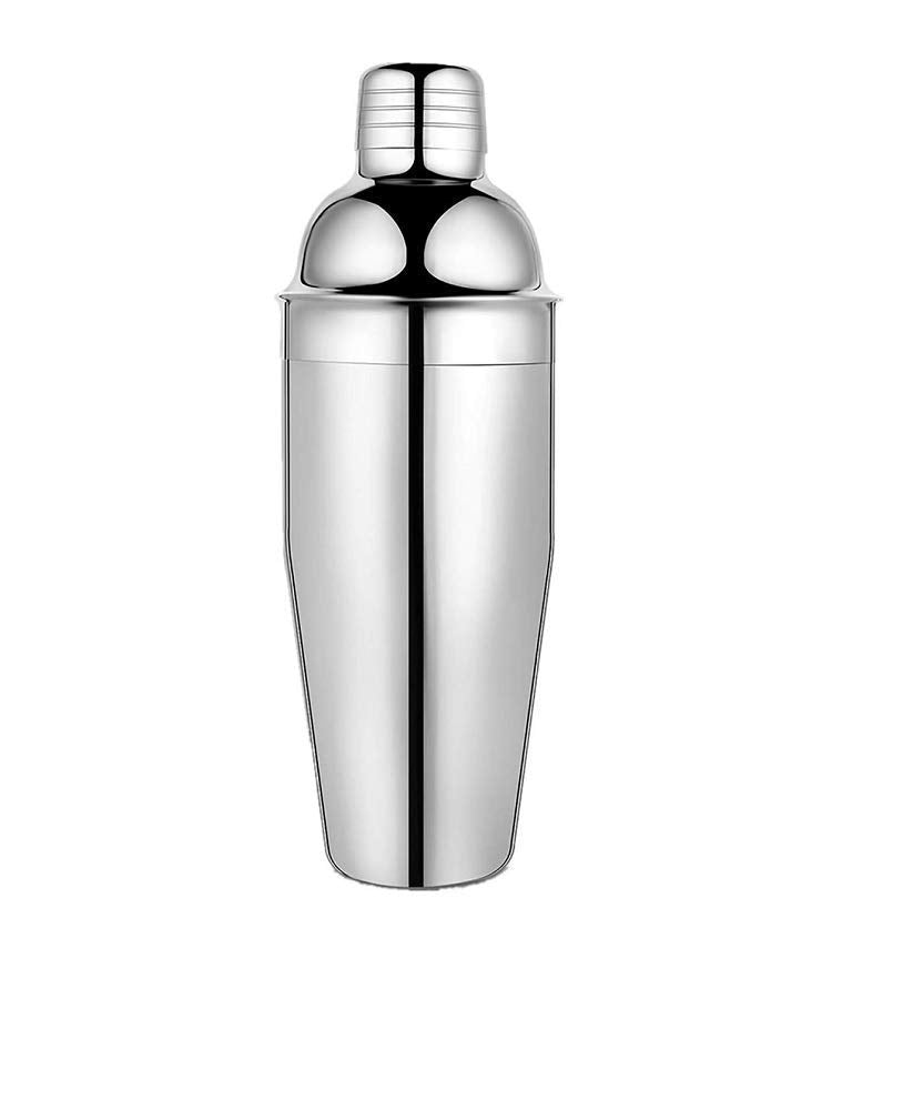 Rudra Exports Cocktail Shaker 750 ml , Bar Shaker, Cocktail Tin, Stainless Steel Cocktail Shaker, Martini Shaker Set, Drink Shaker Built-in Strainer