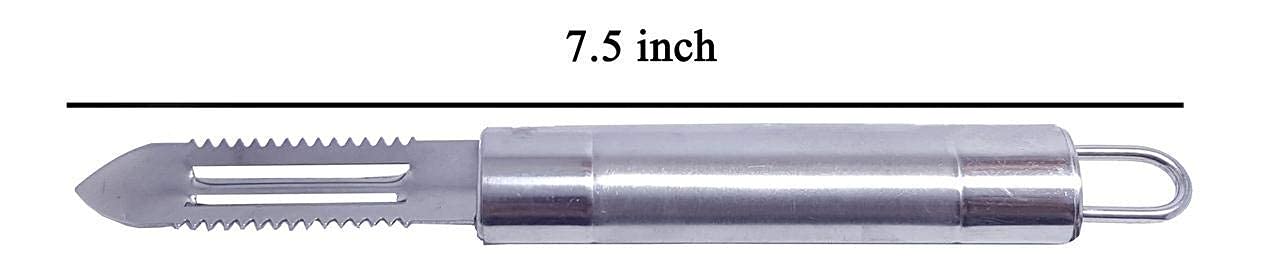 Rudra Exports Stainless Steel Peeler Vegetable Peeler Ultra Sharp Stainless Steel Peeler