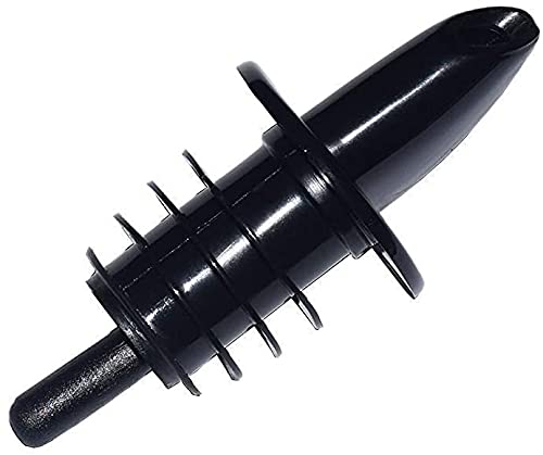 Rudra Exports Free-Flow Liquor Bottle Speed Pourers with Tapered Spout, Plastic Pourer for Bar, Hotel, Restaurant and Home use : 24 Pcs Mixed Colour