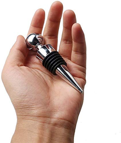 Rudra Exports Wine Stoppers, Bottle Stopper for Wine Collection Red Wine Champagne Beer Saver Sealer 1 Piece
