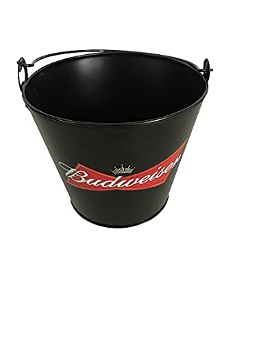 Rudra Exports Beer Bucket, Galvanized Beer Bucket Built-in Bottle Opener, Party Bucket, Wine Bucket, Bar Bucket, Beer Bucket for Party: 1 Pc.