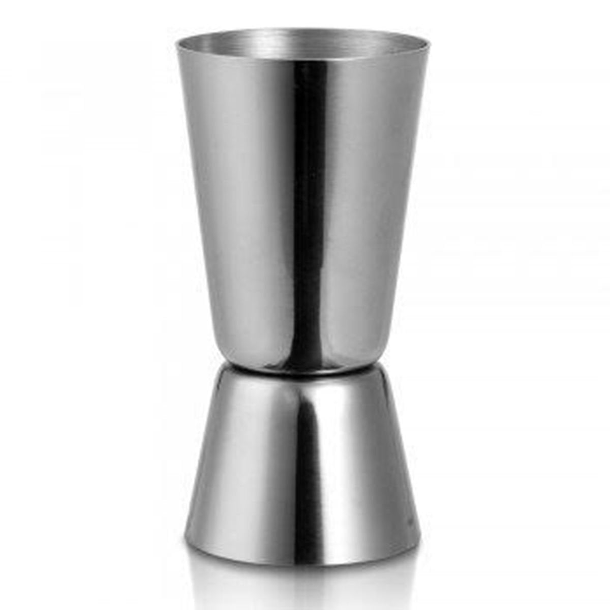 Rudra Exports Double Side Peg Measure & Cocktail Shaker Drink Measuring Bar Tool Jigger 30/60Ml