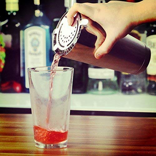 Rudra Exports Cocktail shakers Stainless Steel Boston Shaker / Martini Drink Mixer - Professional barware Bartender Tool - for Alcohol Drinks