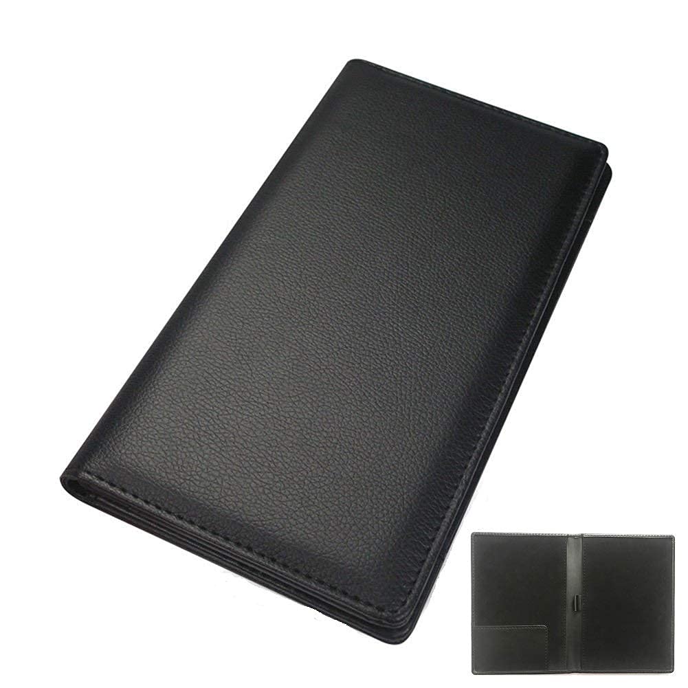 Rudra Exports Bill Folder for Hotel and Restaurant, Check Presenter, Bill Folder with Pocket for Hotel and Restaurant: Black (01 Pc.)