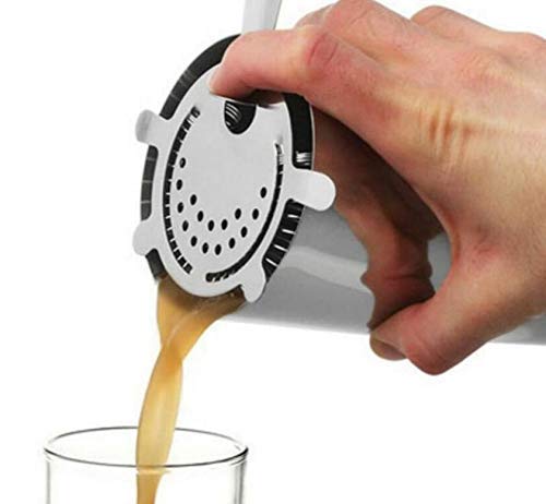 Rudra Exports Bar Wine Cocktail Bartender Strainer: 6 Pcs Set