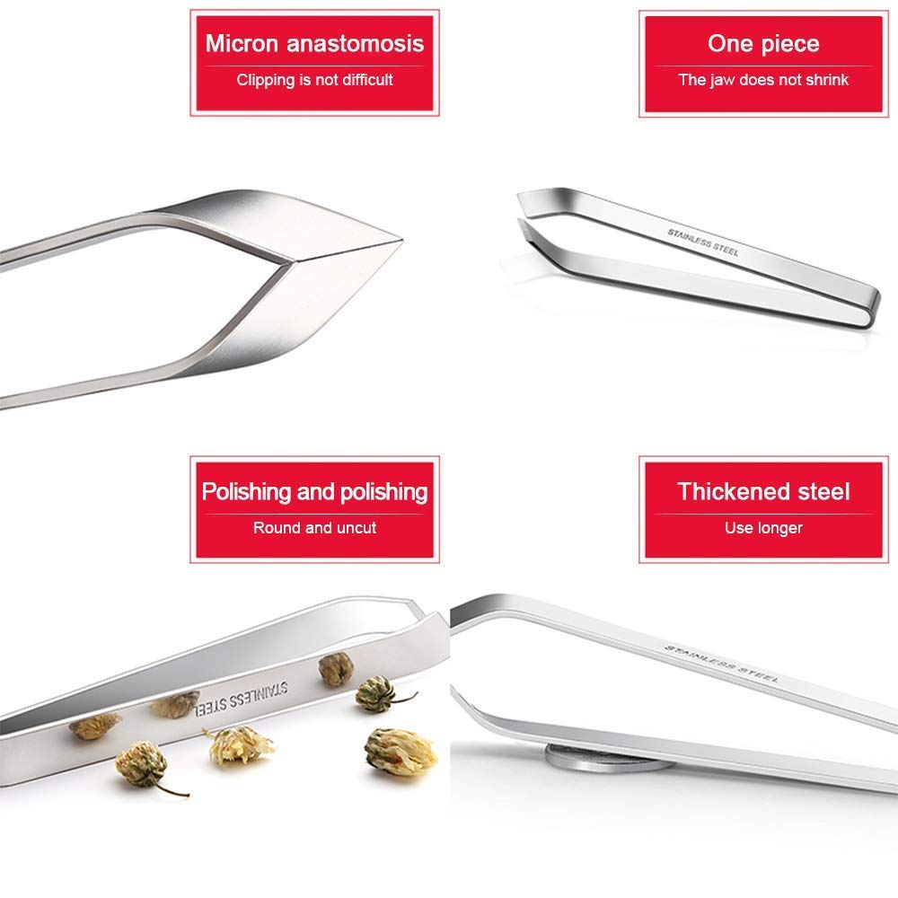 Rudra Exports Stainless Steel Fish Bone Remover, Pincer Puller  Tongs Pick-Up Tool, Feather Removal Tools, Pliers for Chef Cooking Utensils: 1 Pc