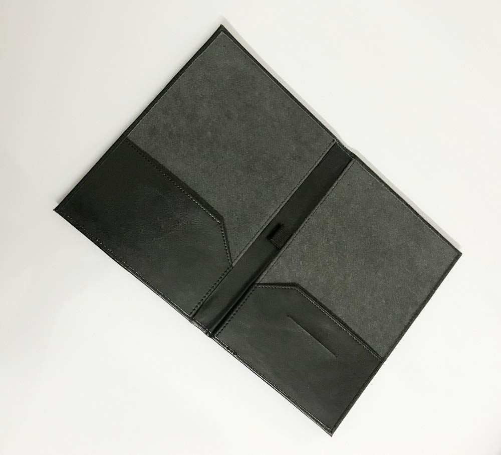 Rudra Exports Check Presenter, Bill Folder for Hotel and Restaurant with Credit Card Slot Receipt Pocket for Hotel and Restaurant, Guest Check Folder - 9x6 Inches: 02 Pcs