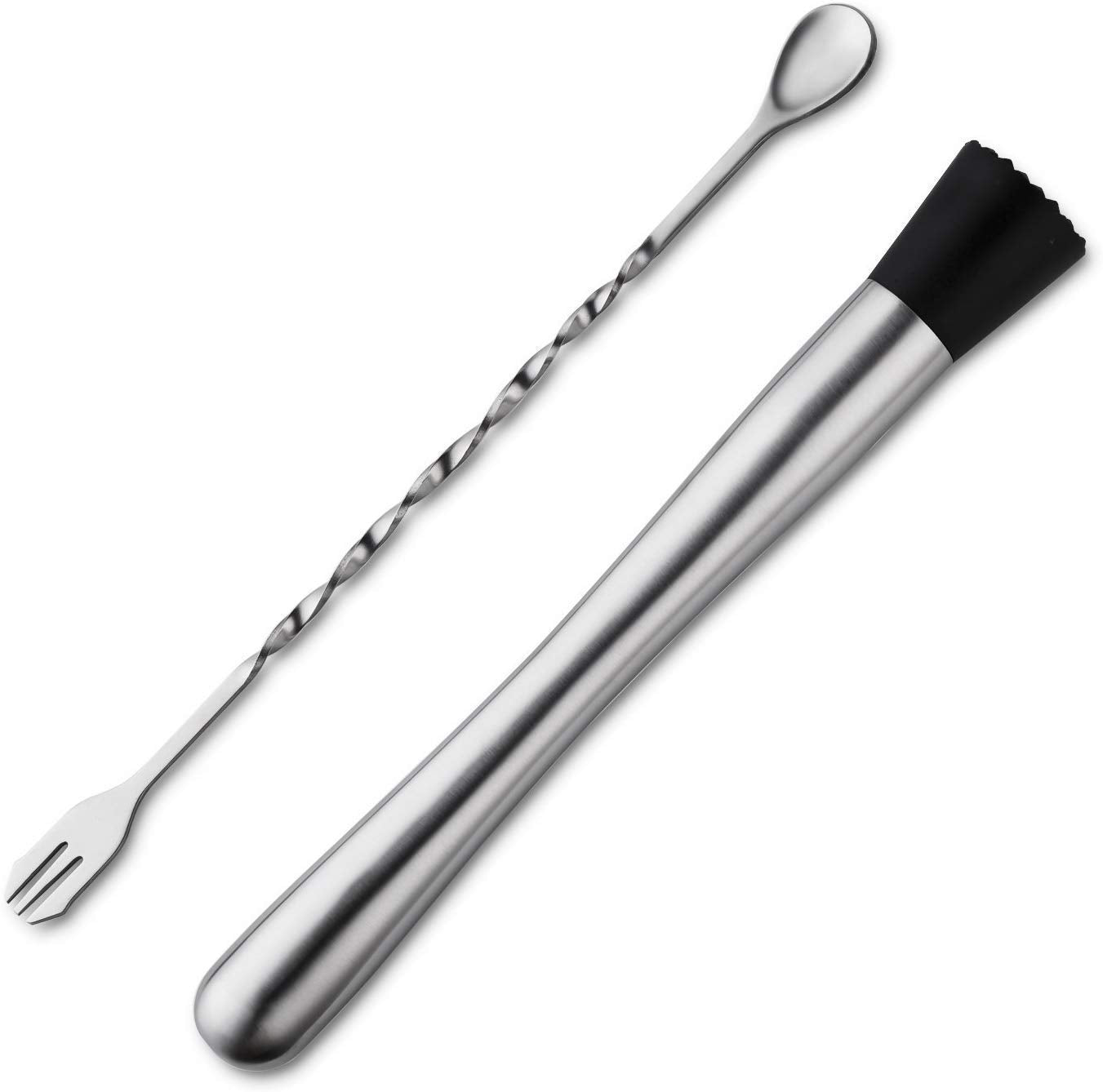 Rudra Exports Cocktail Shaker Bar Tool Set, Professional Bar Tools: 8 Pcs Set