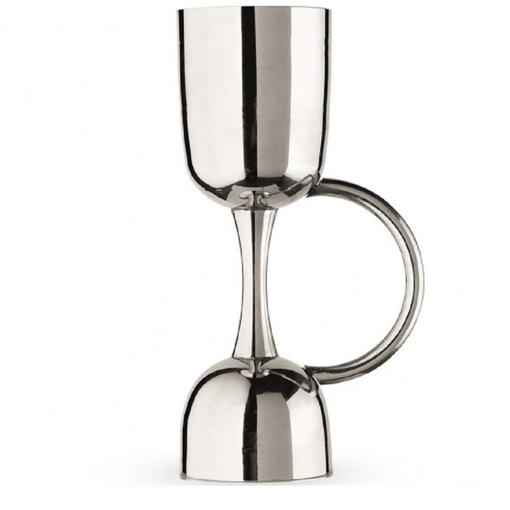 Rudra Exports Premium Peg Measurer Jigger 30 & 60 ml, Cocktail Jigger Shot Glass Drink Measuring Bar Tool Double Side Jigger - Limited Edition
