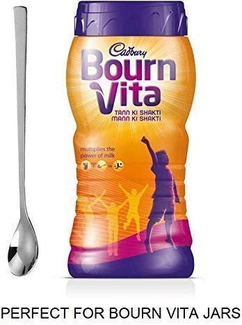 Rudra Exports Extra Long Spoon for Iced Tea, Coffee Ice Cream Spoon for Tall Glasses, Cocktail Bar Stainless Steel Spoon  Milkshake Spoon: 12 Pcs Set