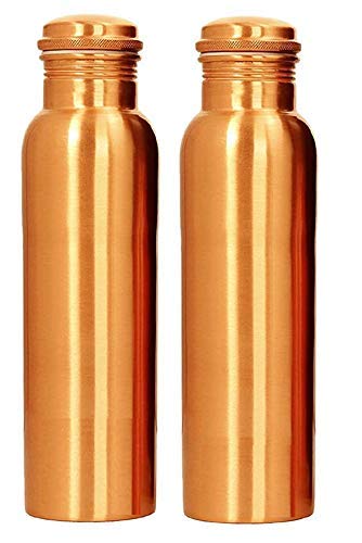 Rudra Exports Copper Water Bottles 1 Litre Best Combo