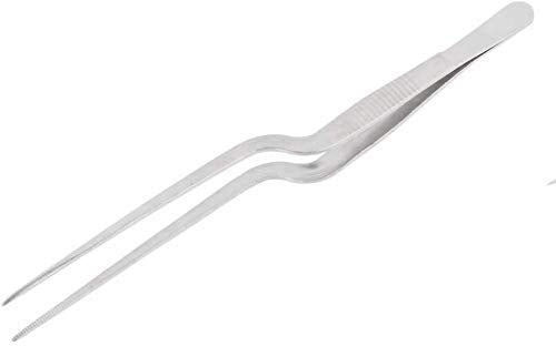 Rudra Exports Culinary Chef Tweezer 6.3 Inches, Food Placement Tweezer - 1 Pc.