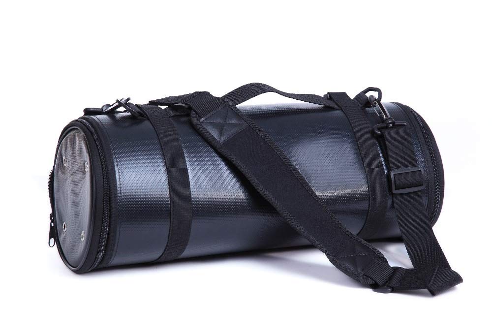 Rudra Exports Roll Up Mixologist Bar Tool Set with 16 Tools (Black Bag)