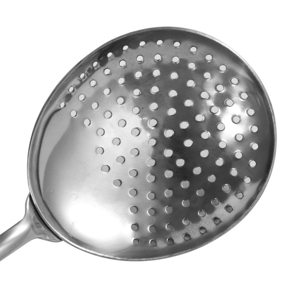 Rudra Exposrts Stainless Steel Fine Mesh Small Funnel Style Hawthorne Bar Strainer 2 Pieces/Set