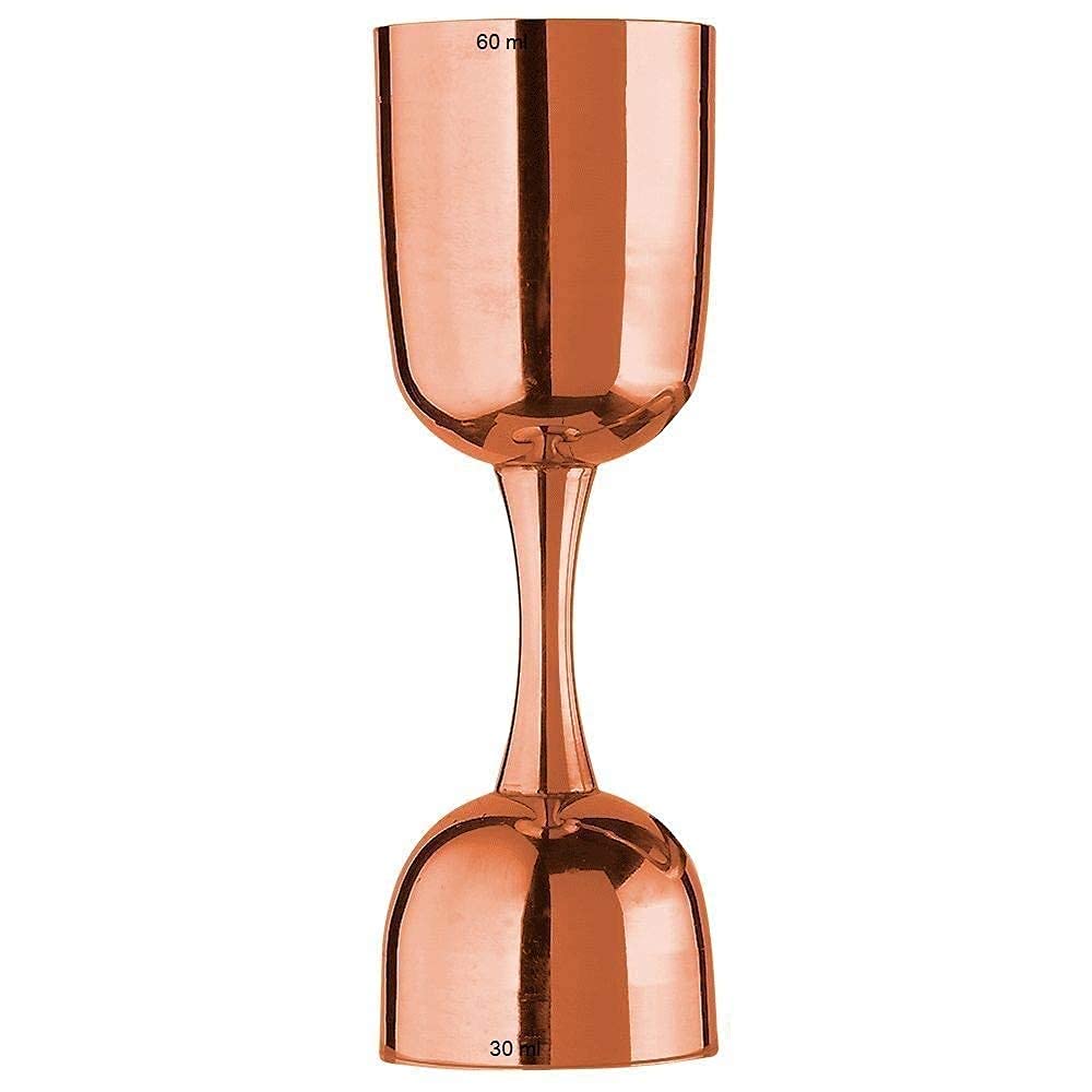 Rudra Exports Double Side Peg Measure and Rose Gold Without Handle Set of 2