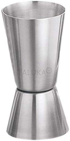 Rudra Exports Ice Bucket 1500 ML | Ice Tong | Peg Measure | Pourer | Set of 4 Pieces