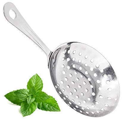 Rudra Exports Stainless Steel Bar Cocktail Strainer Set - (4 Pcs Set)