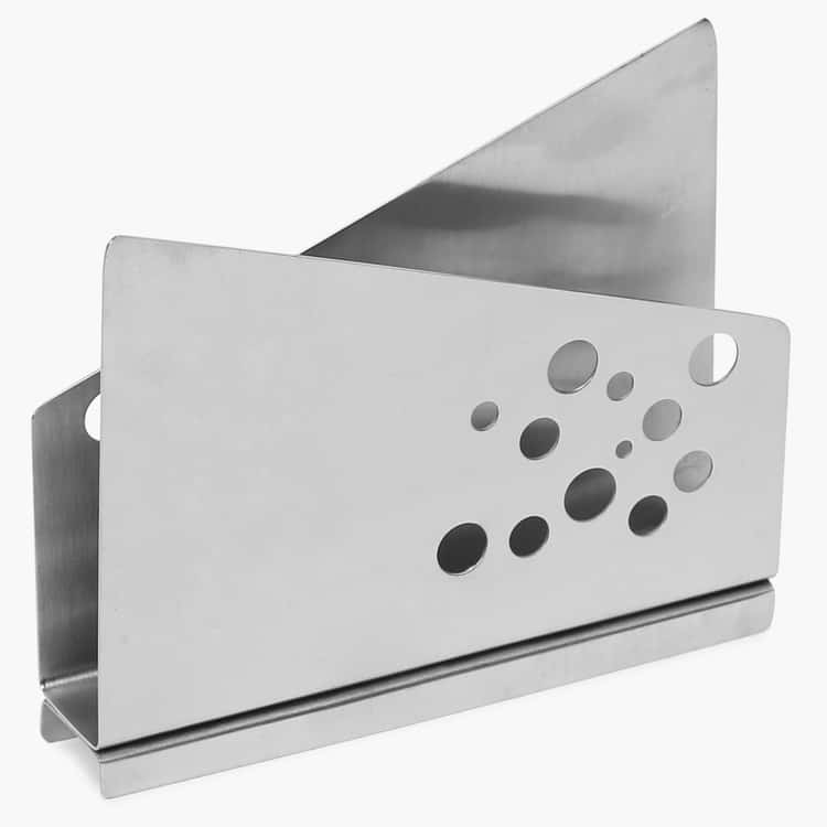 Rudra Exports Stainless Steel Napkin Holder - 13.5x2.5cm