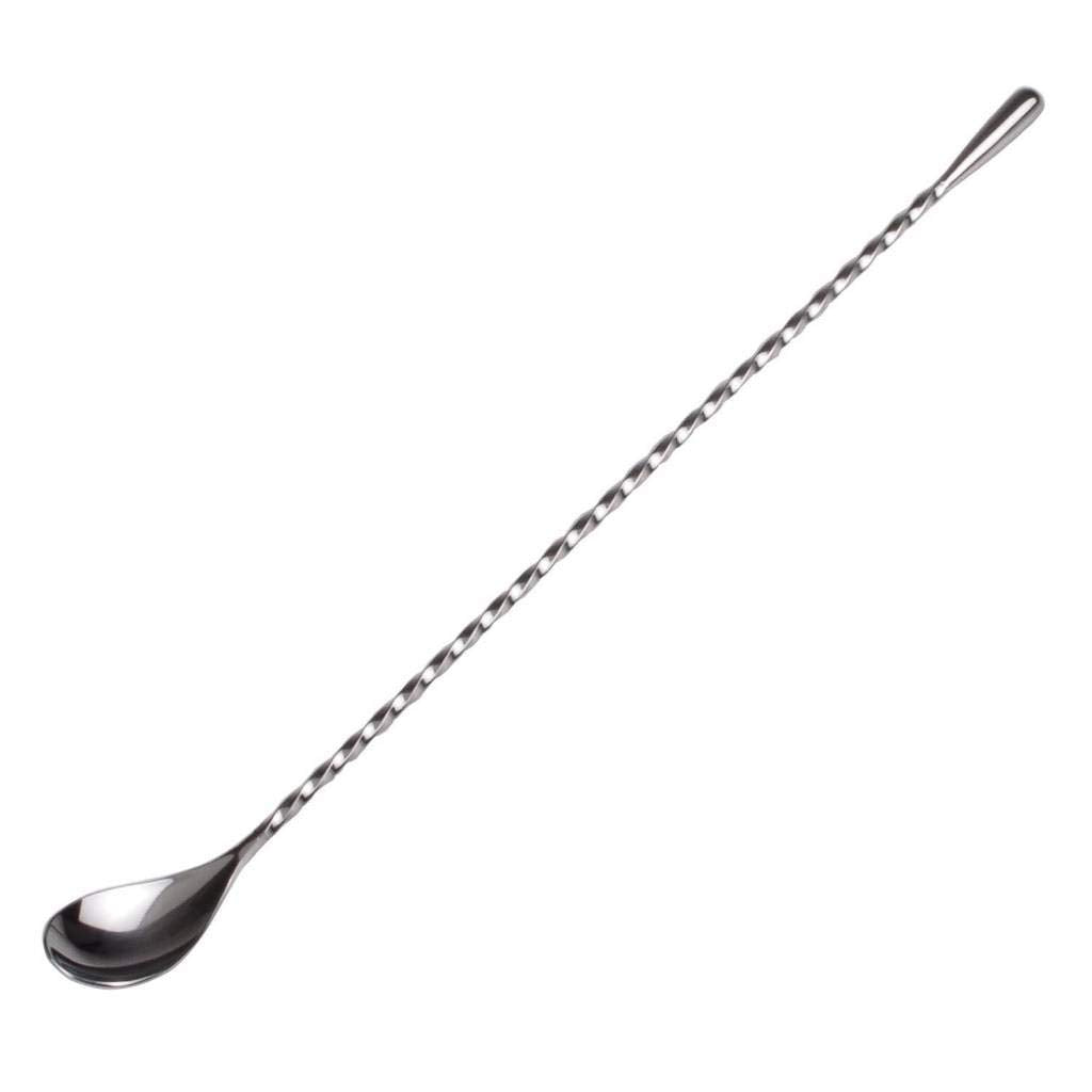 Rudra Exports Teardrop Twisted Design Bar Spoon, Japanese Style Teardr