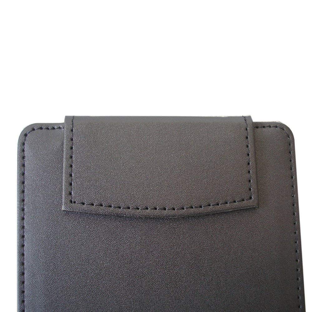 Rudra Exports Leather Clipboard Writing Pad with Pen Clip, Leather Guest Pad, Hotel Room Leather Note pad Accessories, Waiter Order pad: 01 Pc.