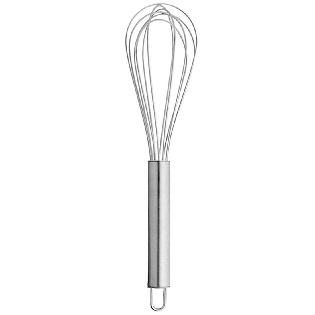 Rudra Exports Stainless Steel Egg Whisk Hand Blender Mixer Froth Whisker Latte Maker for Milk Coffee Egg Beater (8 Inches)