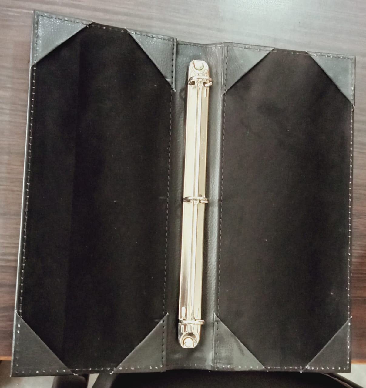 Rudra Exports Ring Binder Menu Folder for Restaurant and Hotel Busines