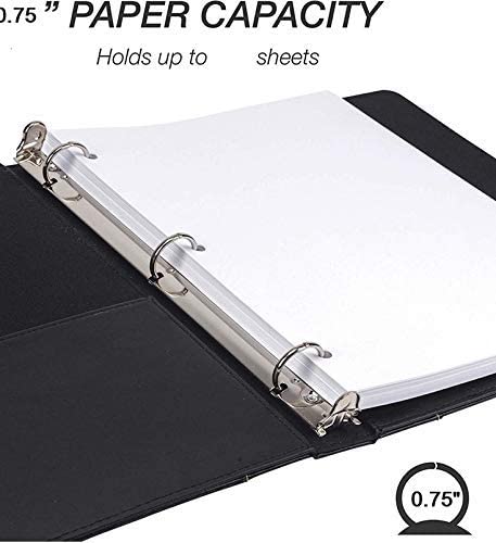 Rudra Exports Menu Folder for Restaurent and Hotel, Business File Folder, Document Holder, Portfolio/Organizer/Planner 13 x 10 Inches (3 Ring Binder)