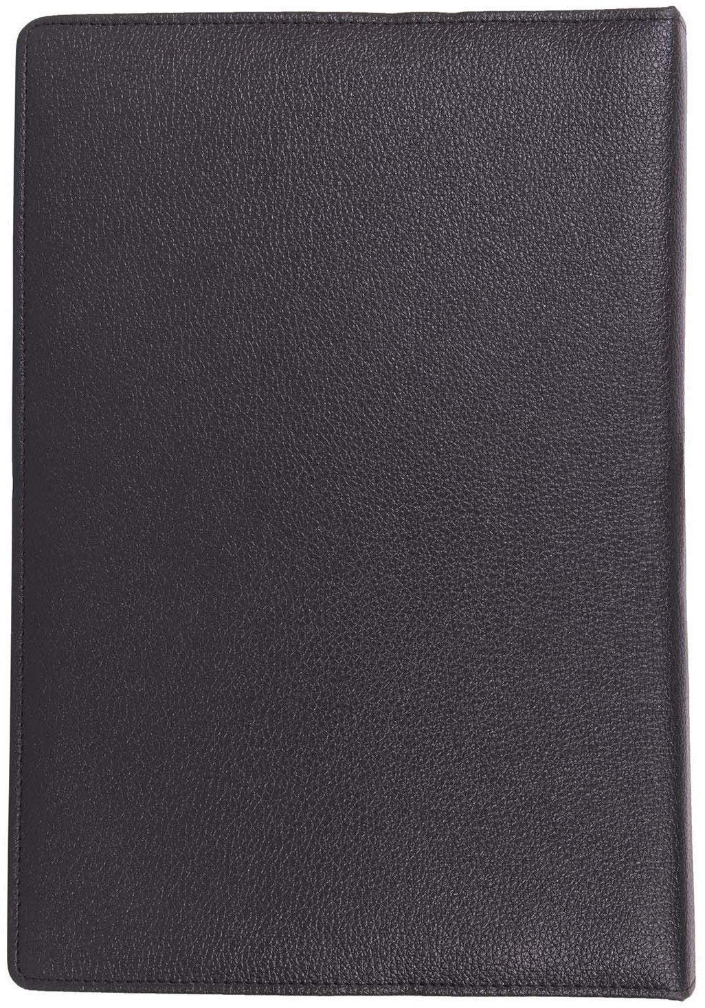 Rudra Exports Leatherette File Folders, Certificates Holder, Office Folder, Interview documents Holder for Men with Free 10 Leaf, Size: FS - Bigger Than A4