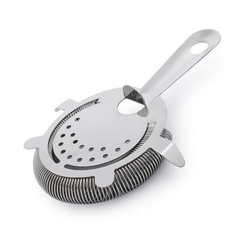 Rudra Exports Heathrow Strainer, Stainless Steel Bar Strainer, Cocktail Strainer, Bartender Tool